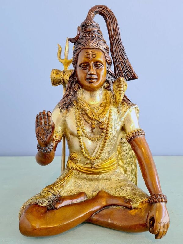 Mahayogi Shiva beeld 29 cm