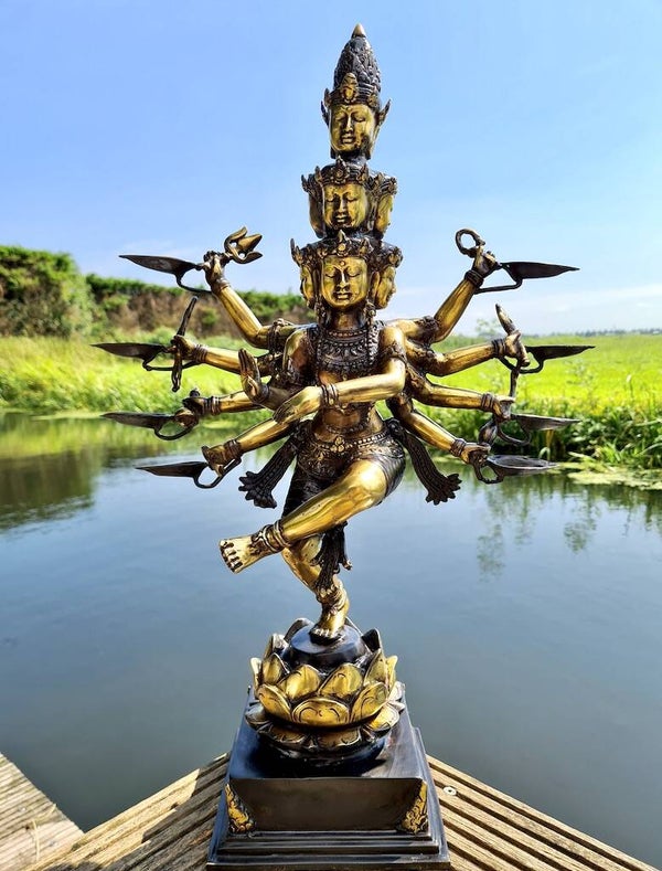 Topstuk Shiva beeld 64 cm