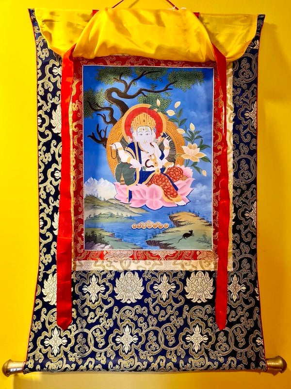 Thangka Tibet Ganesha 90 cm