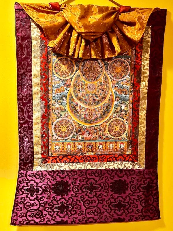 Thangka Tibet Dhyani 94 cm