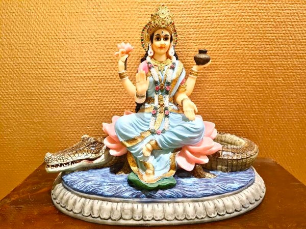 Godin Ganga Maiya beeld 27 cm