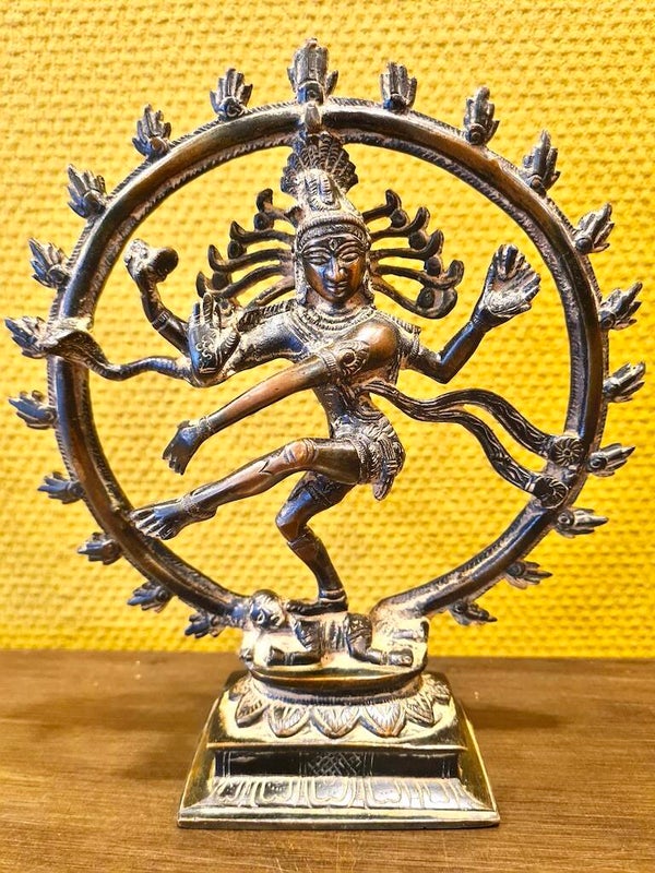 Dansende Shiva brons 22 cm