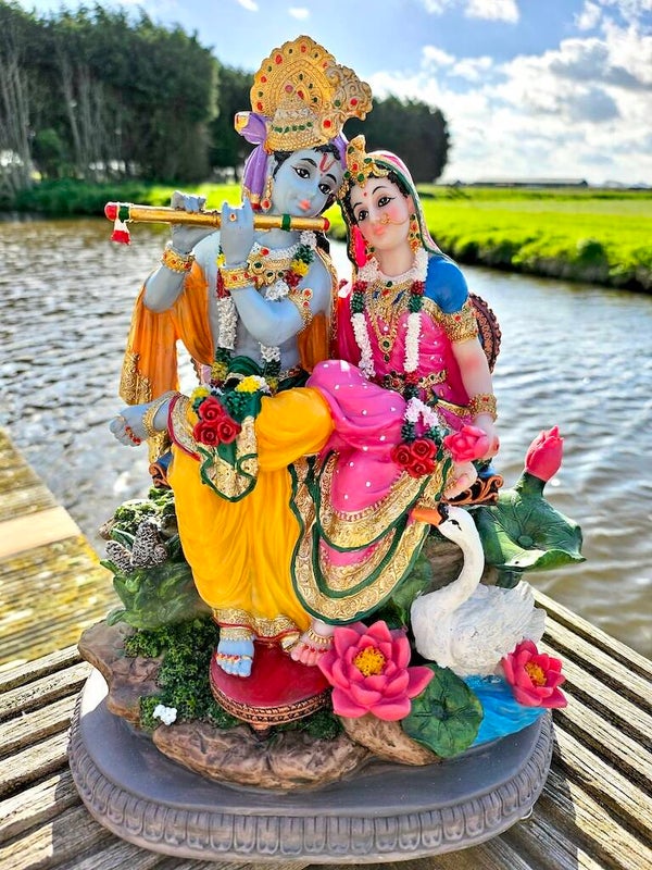 Radha Krishna beeld 26 cm