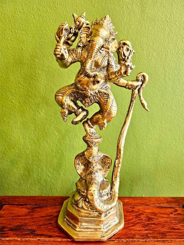Ganesha beeld staand 15 cm