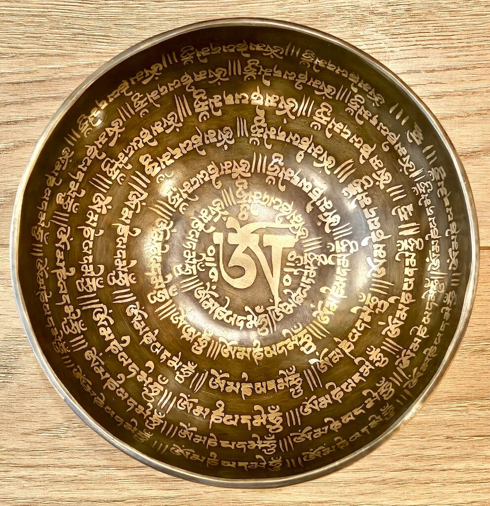 Klankschaal Tibet Ohm 23 cm