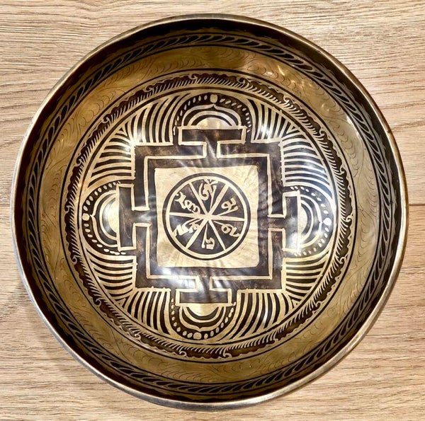 Klankschaal Yantra 15 cm