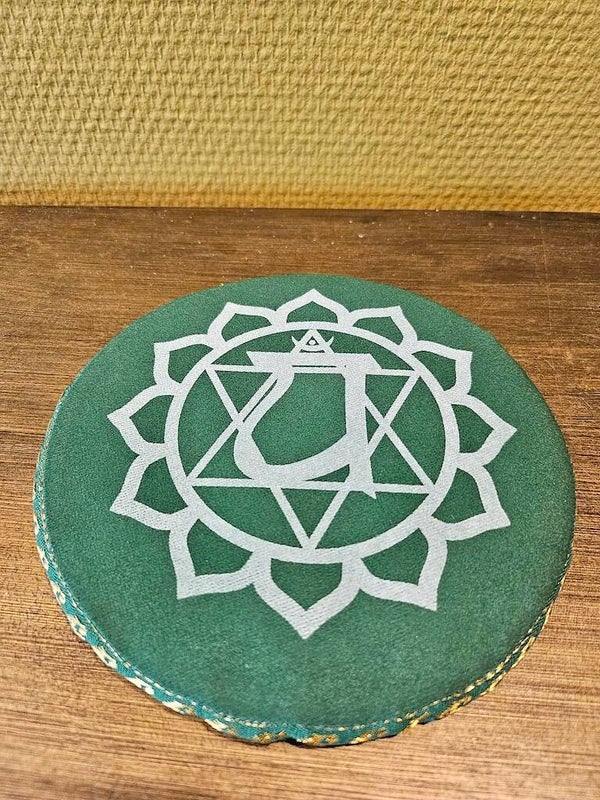Vierde Chakra kussen 14,5 cm