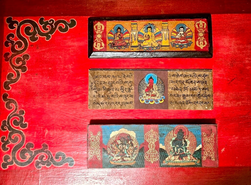 Boeddhistisch gebedenboek 22,5 cm