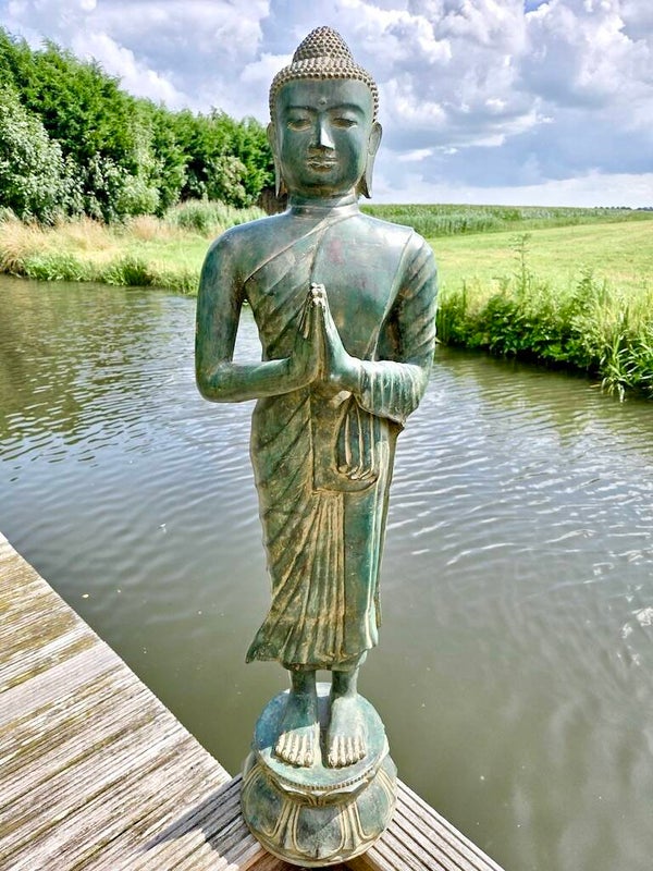 Boeddha beeld brons Bali 118 cm