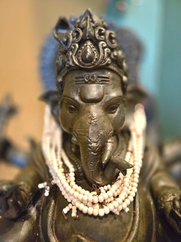 Houten mala of ketting