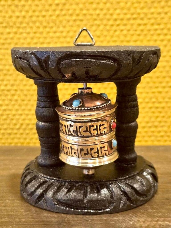 Gebedsmolen uit Tibet 9 cm