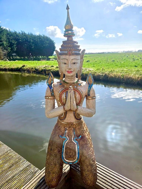 Tempelwachter hout Thailand 94 cm (1995)