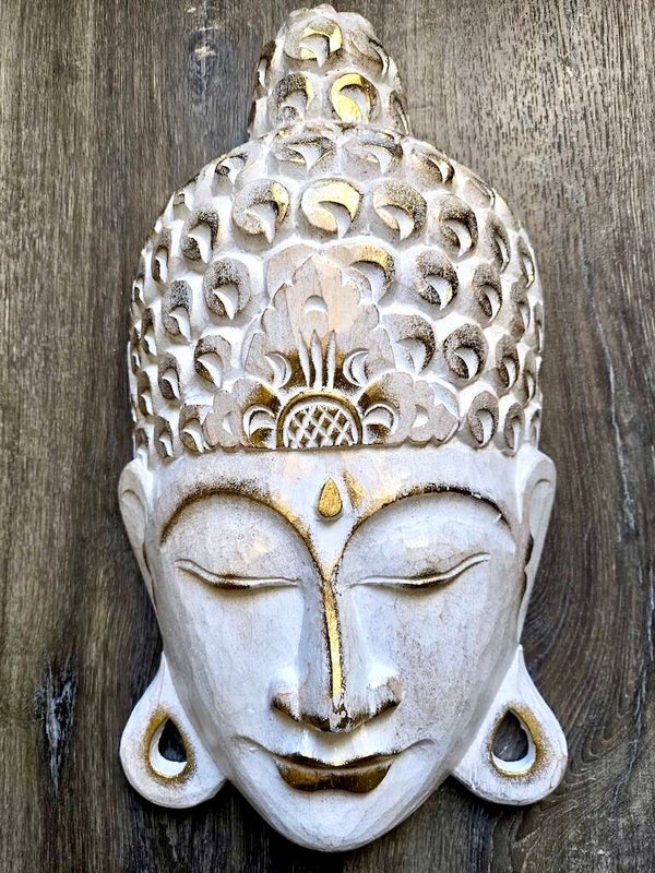 Boeddha wanddecoratie 40 cm