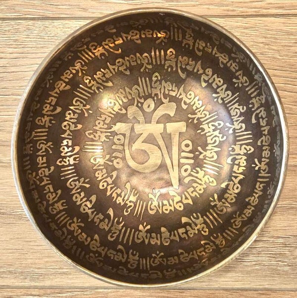 Klankschaal Tibet Ohm 18 cm