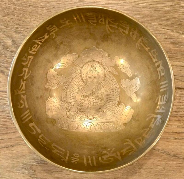 Klankschaal Tibet Boeddha 27 cm