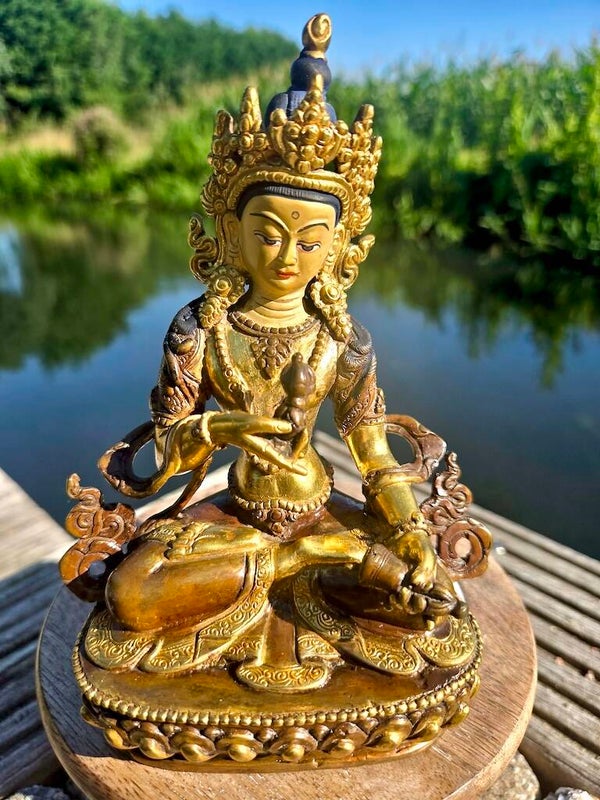Vajrasattva Boeddha beeld 15,5 cm