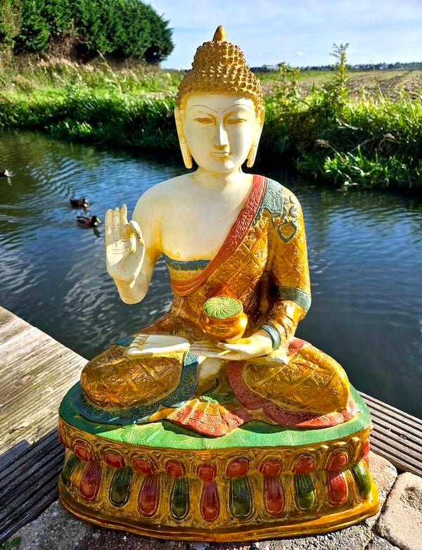 Topstuk Shakyamuni Boeddha beeld 72 cm