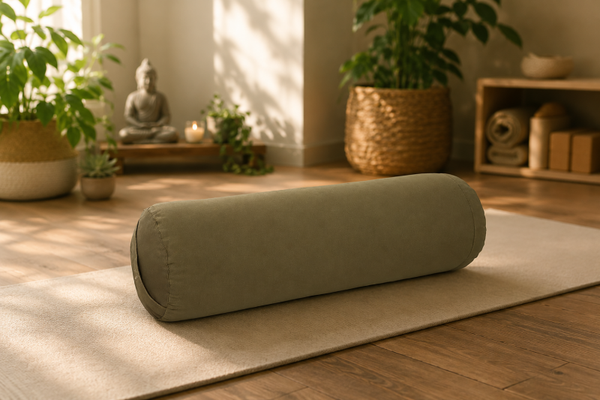 Bolster olijfgroen 60 cm