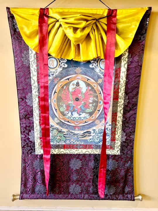 Thangka Tibet Ganesha 109 cm
