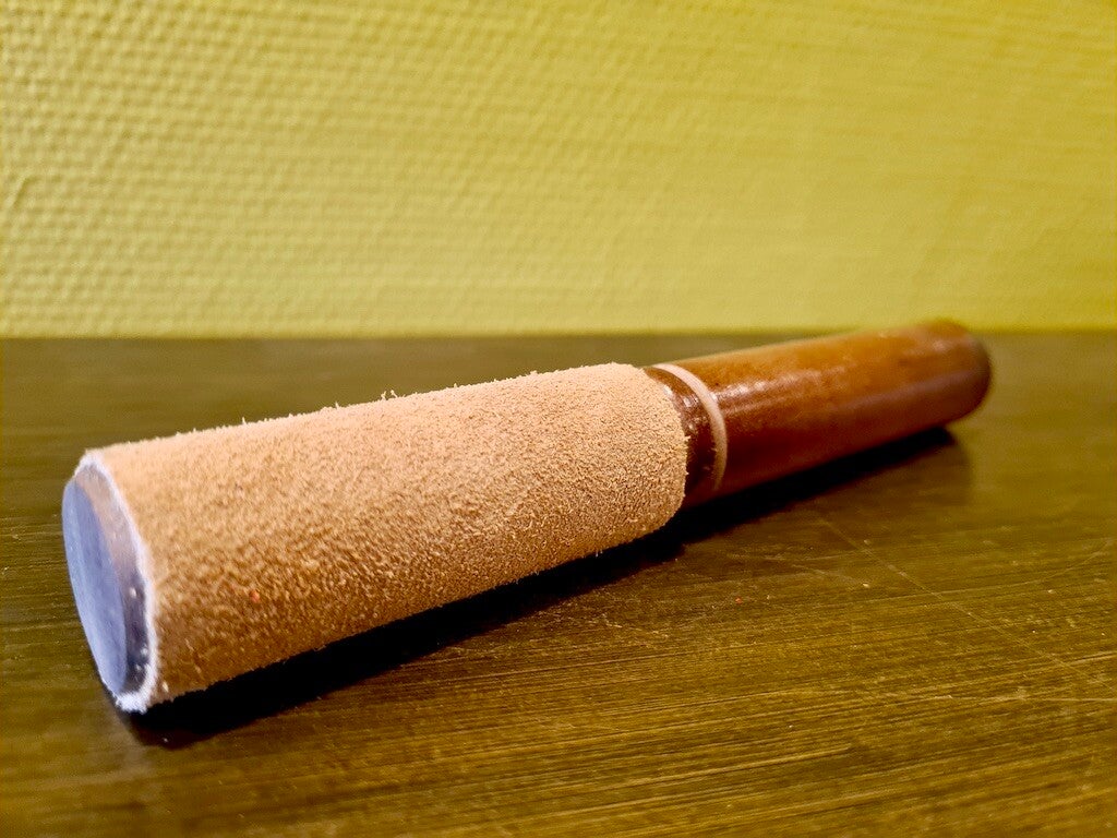 Klankschaal aanstrijkhout camel