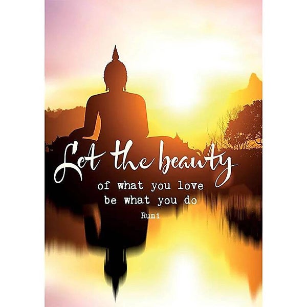 Ansichtkaart 'Let the beauty..'