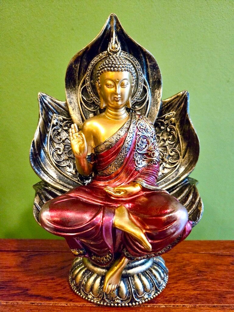 Boeddha in lotus 20 cm
