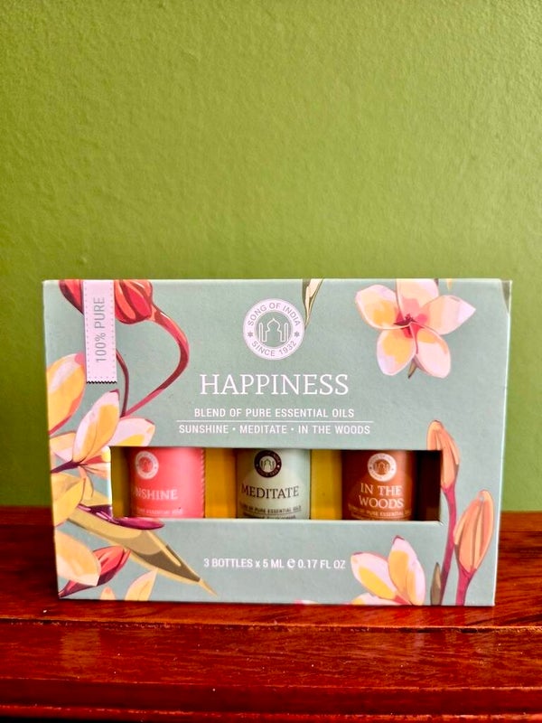 Etherische olie aromatherapie set Happiness