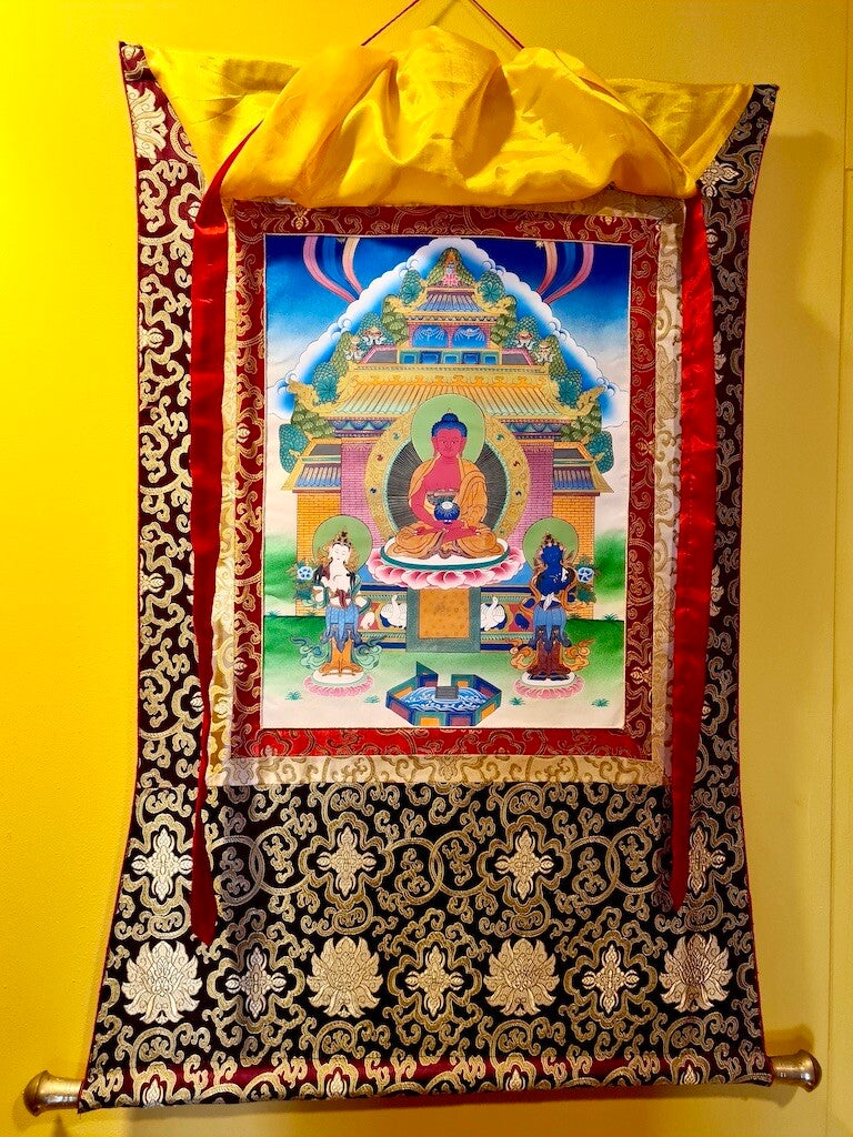 Thangka Tibet Amitabha 104 cm