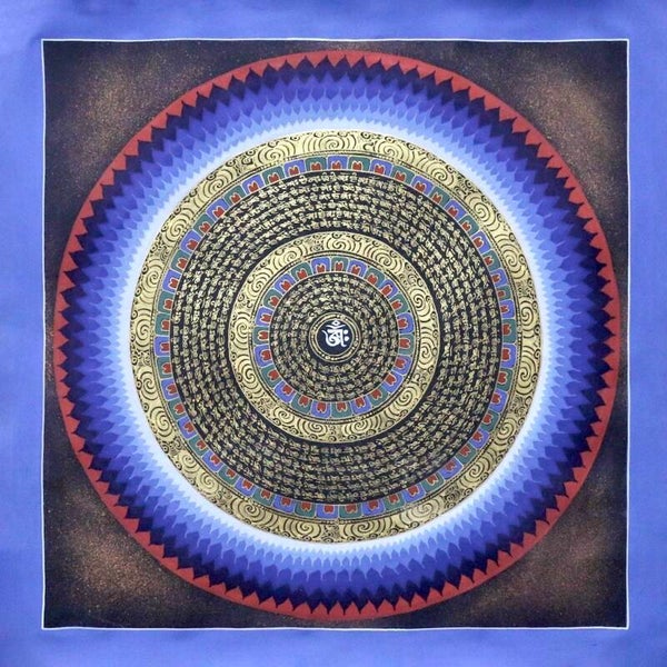 Mantra Mandala Nepal 50 cm