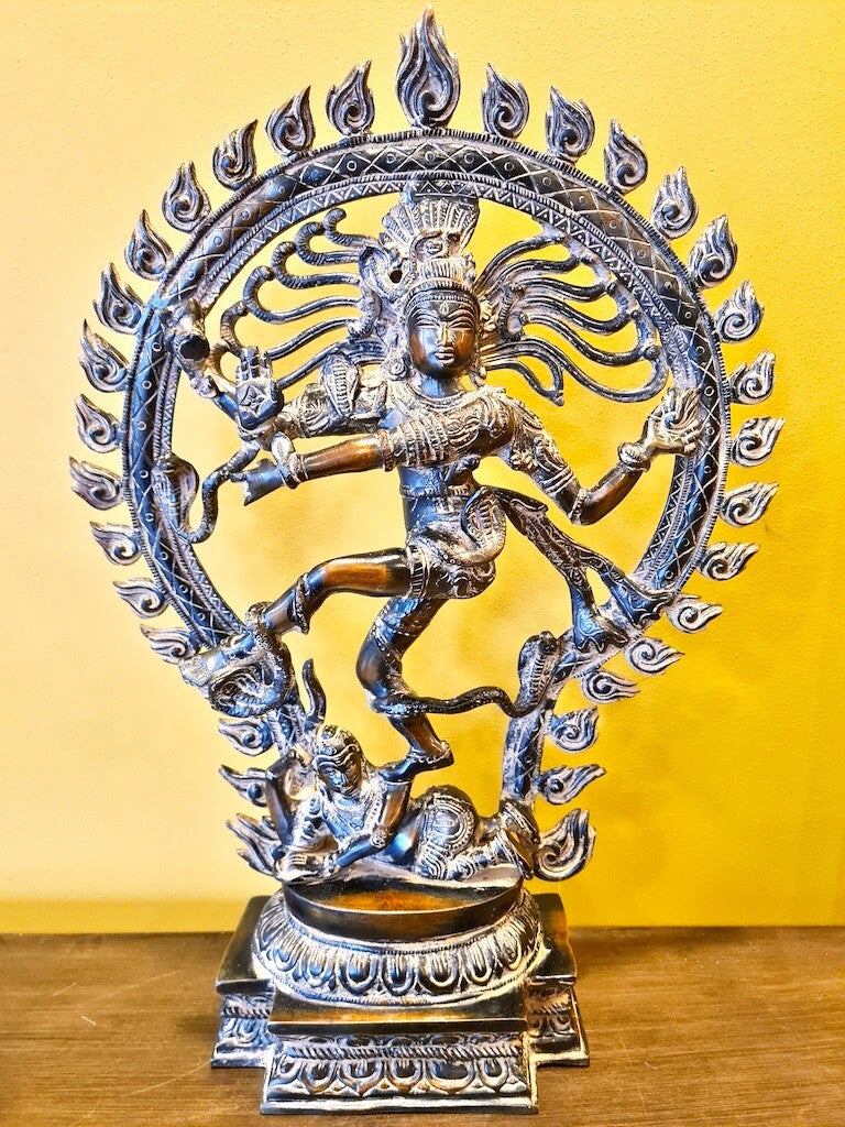 Shiva Nataraj groen brons 52 cm