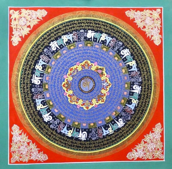 Mantra Mandala Nepal 50 cm