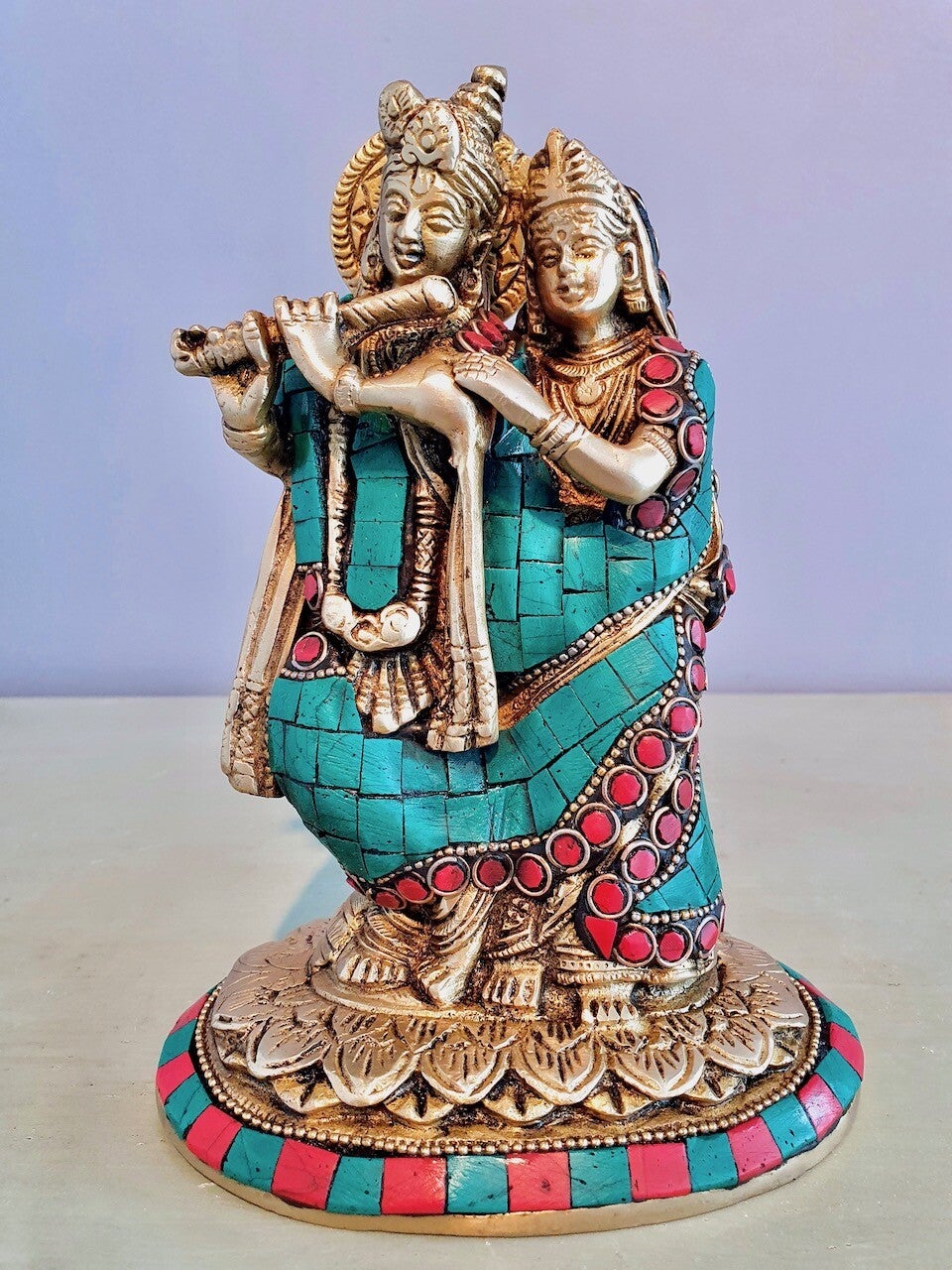 Radha Krishna beeld 18 cm