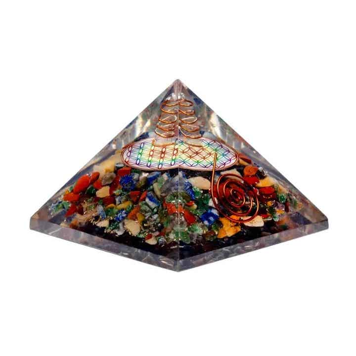 Bloem des levens chakra piramide