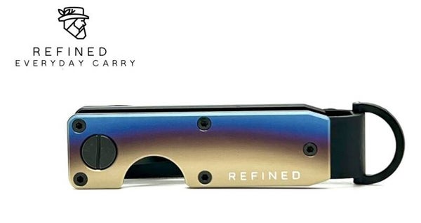 Refined Wallet Aluminium Key Wallet Burned