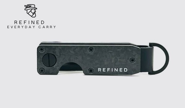 Refined Wallet Aluminium Key Wallet Forged Carbon Fiber