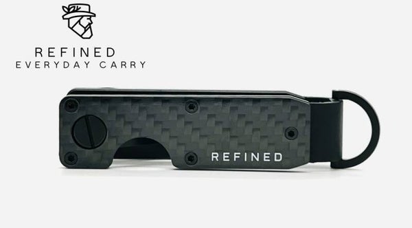 Refined Wallet Aluminium Key Wallet Carbon Fiber