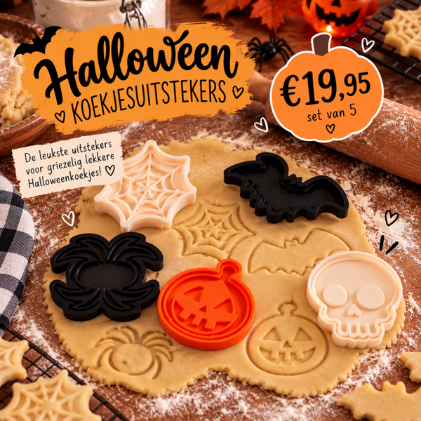 Halloween Koekjesuitstekers – Set van 5