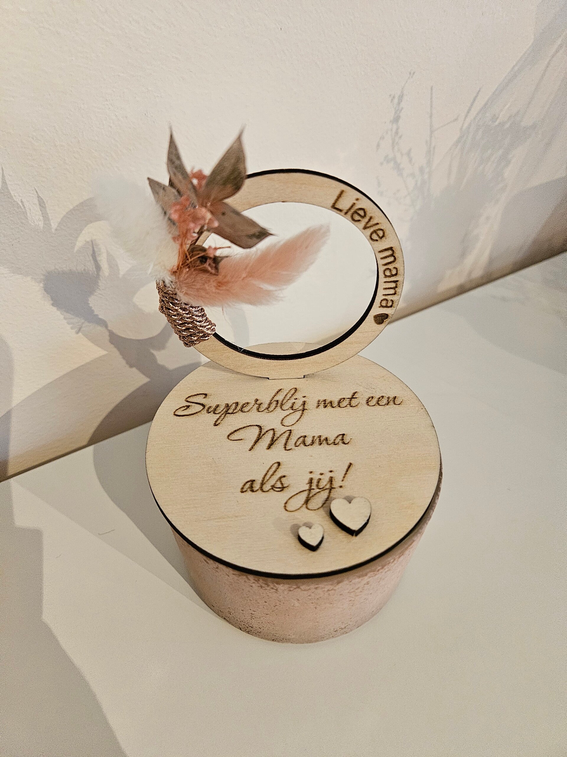 Geurkaars met gepersonaliseerd deksel/ring