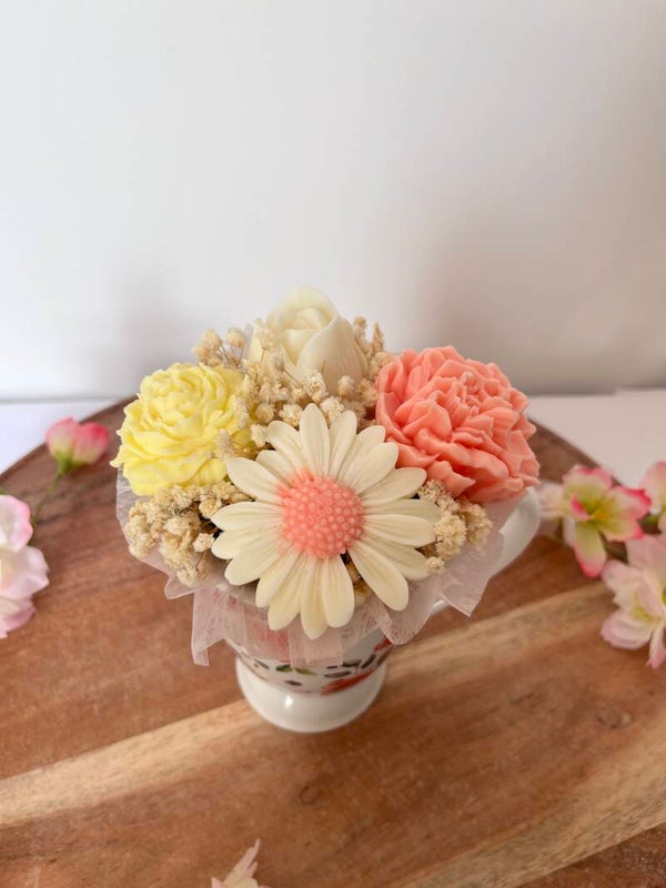 Bouquet parfumé - Monoï - Pêche