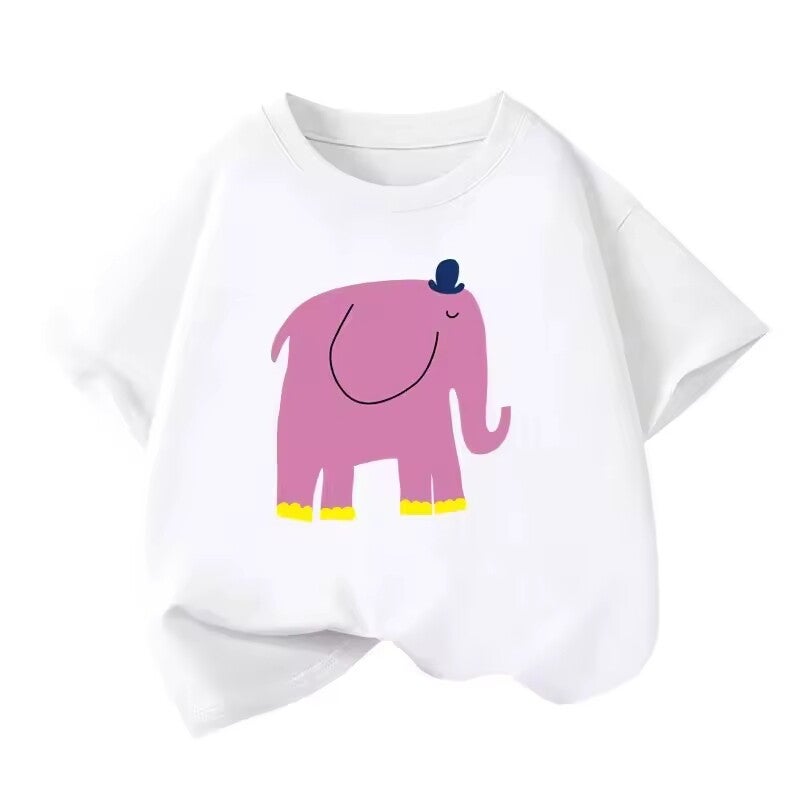 Cute Light Weight Children Summer T-Shirts