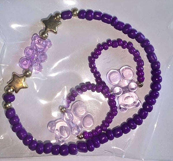 Bracelet et bague avec ourson + Cadeau