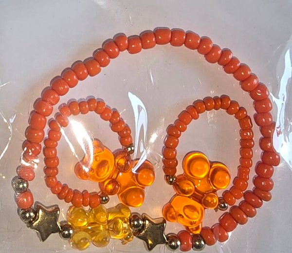 Bracelet et bague avec ourson + Cadeau