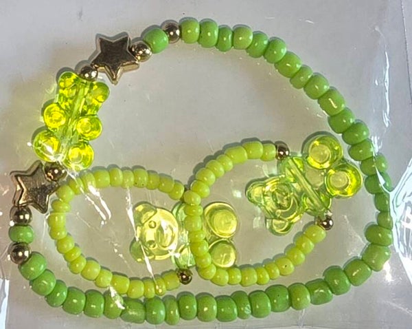 Bracelet et bague avec ourson + Cadeau