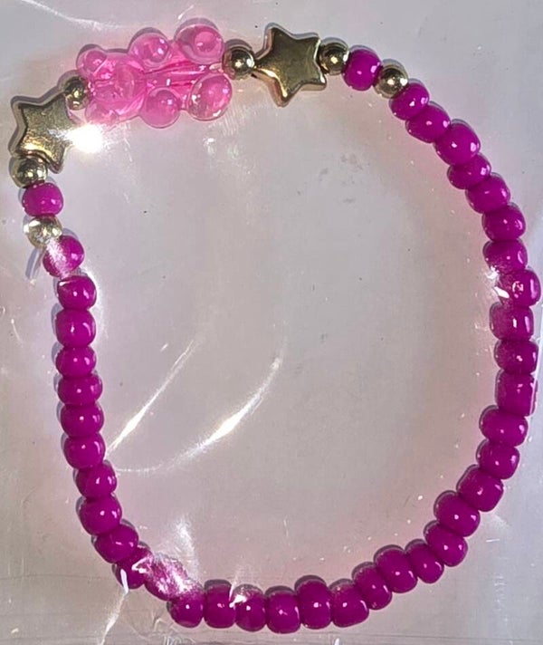 Bracelet et bague avec ourson + Cadeau