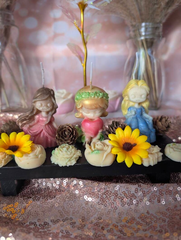 princess candle display