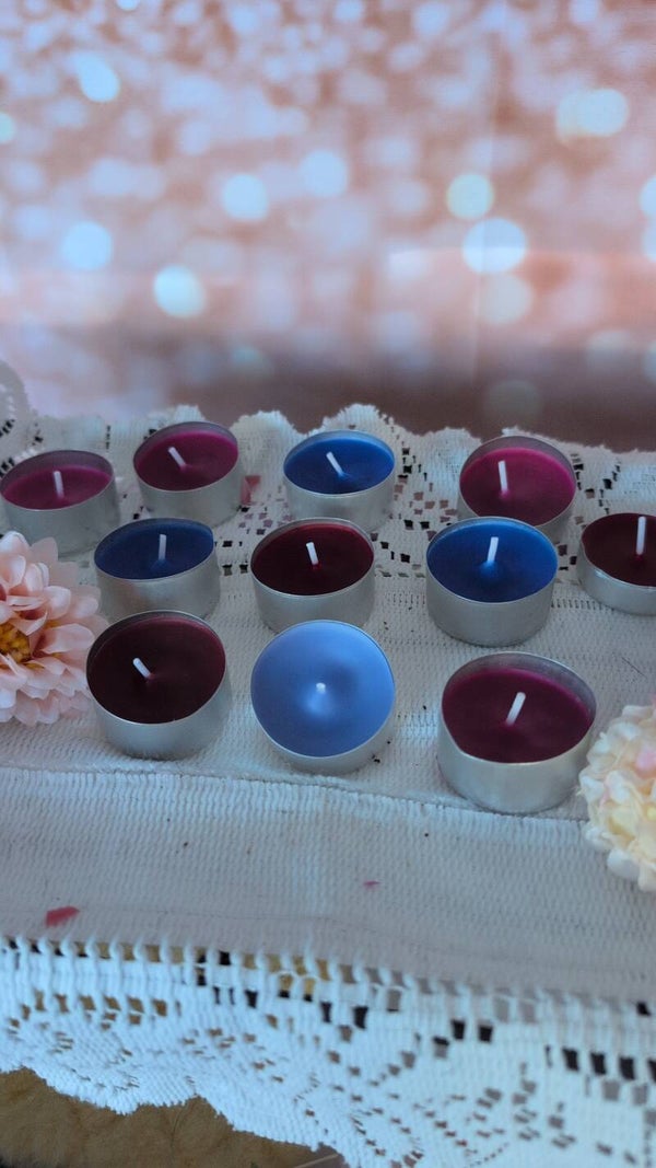 tea light candles and wax melt pack