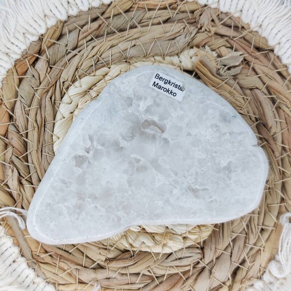 Bergkristal Marokko slab