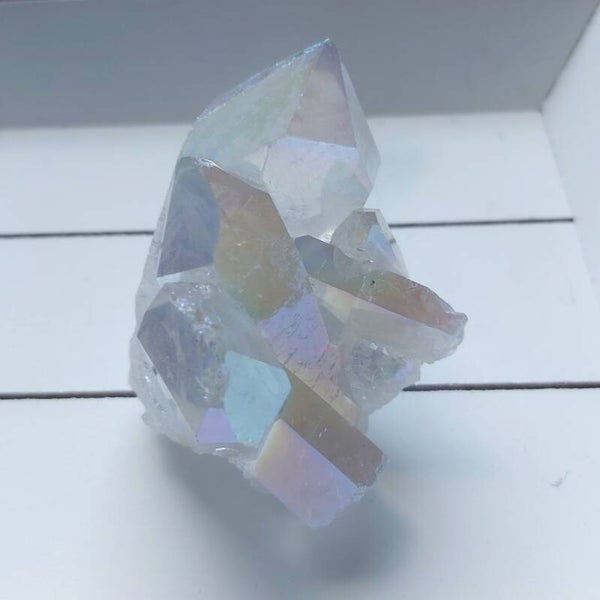 Angel aura bergkristal cluster