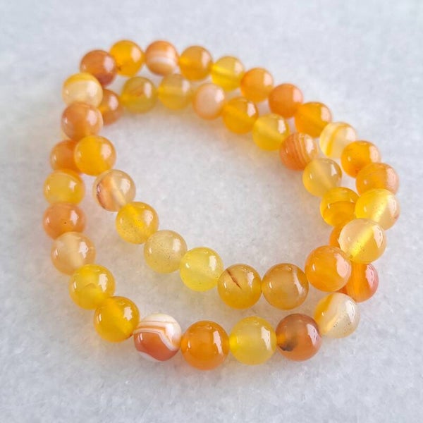 Carneool armband (elastisch)