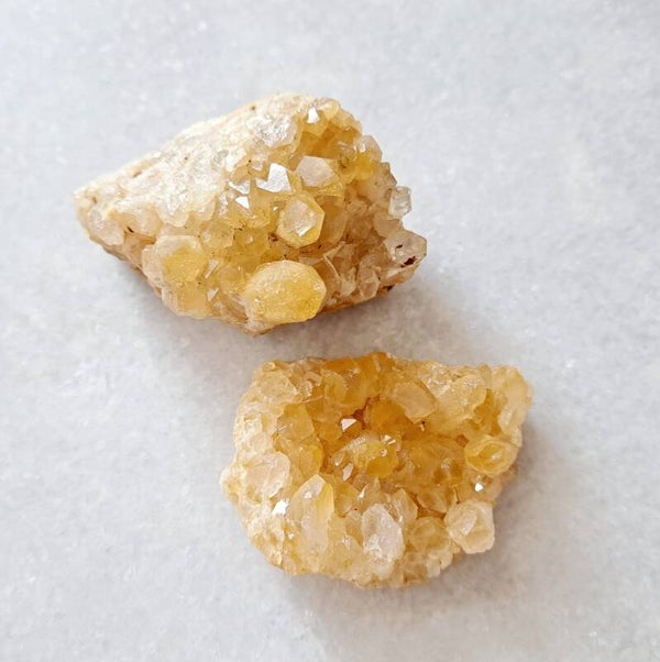 Limonietkwarts (golden healer) cluster